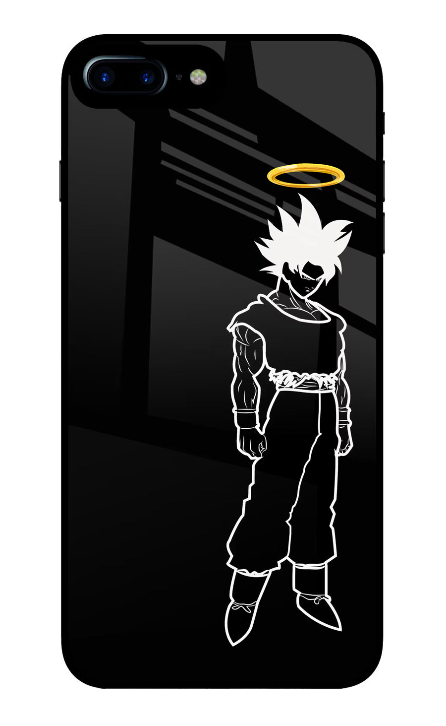 DBS Character iPhone 8 Plus Back Cover, Glass case