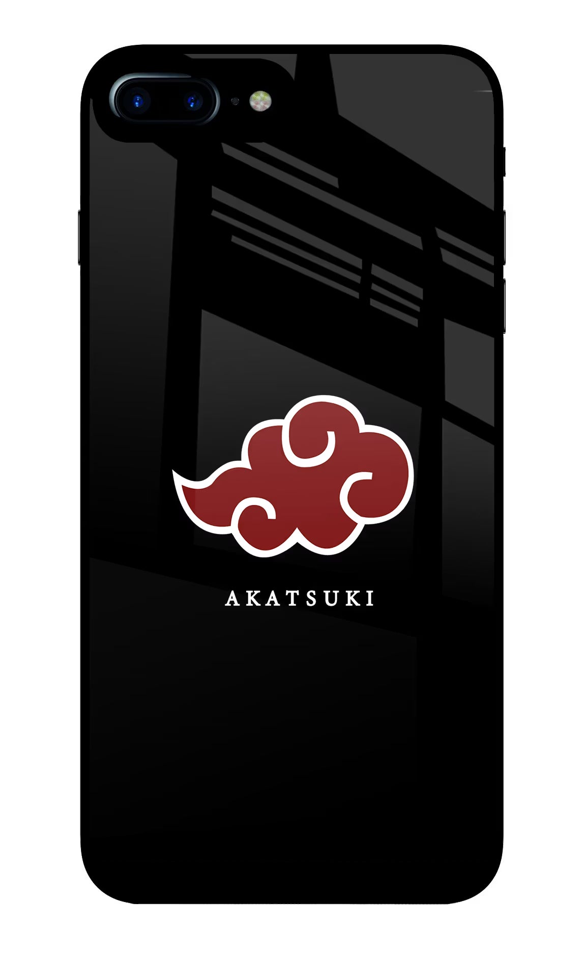 Akatsuki iPhone 8 Plus Glass Case Back Cover by Casekaro