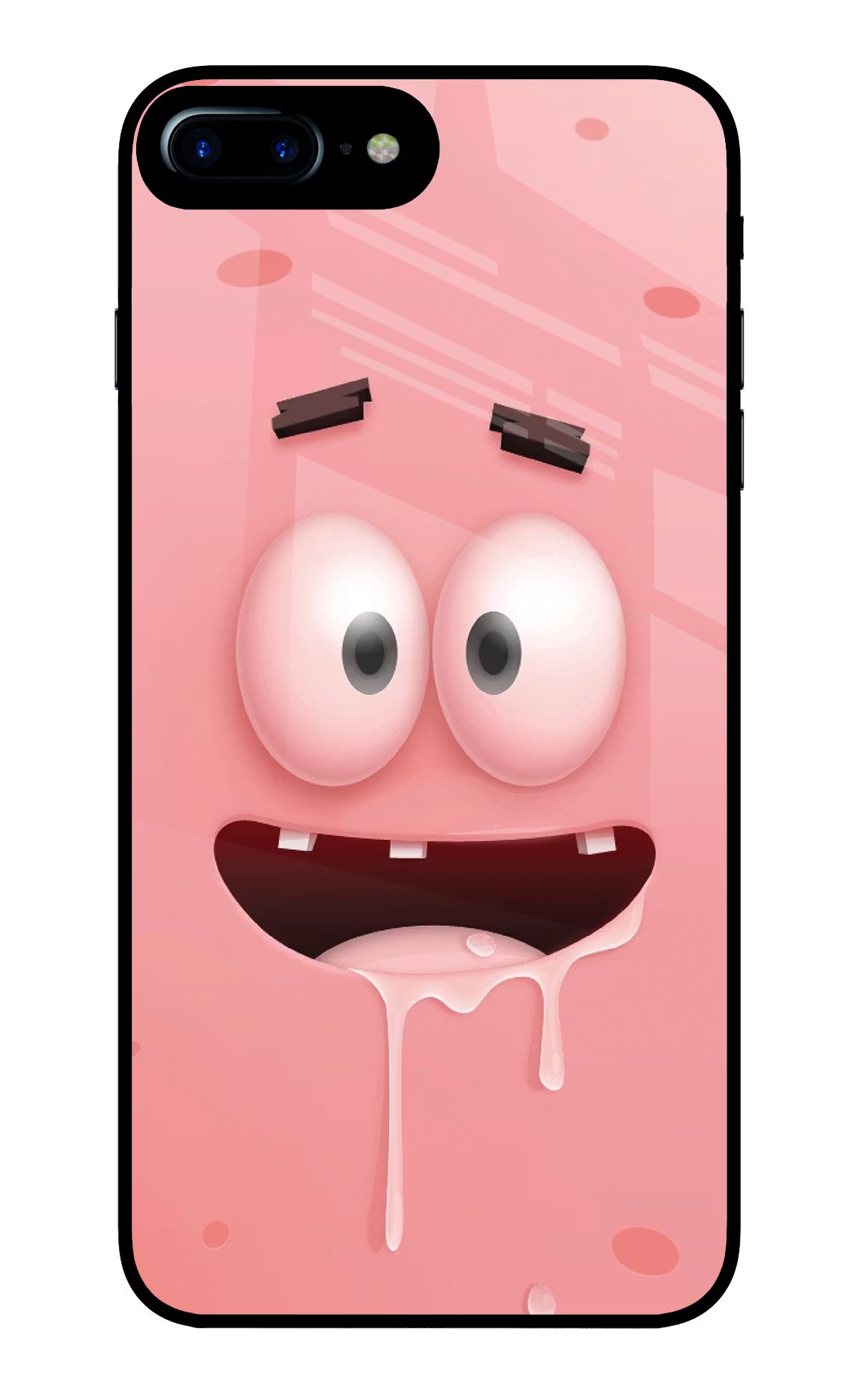 Sponge 2 iPhone 8 Plus Glass Case Back Cover by Casekaro
