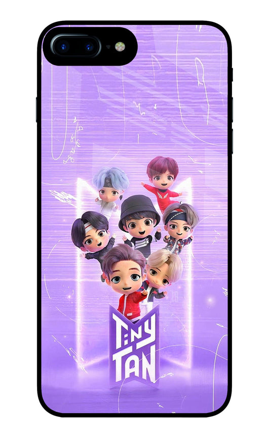 BTS Tiny Tan iPhone 8 Plus Glass Case