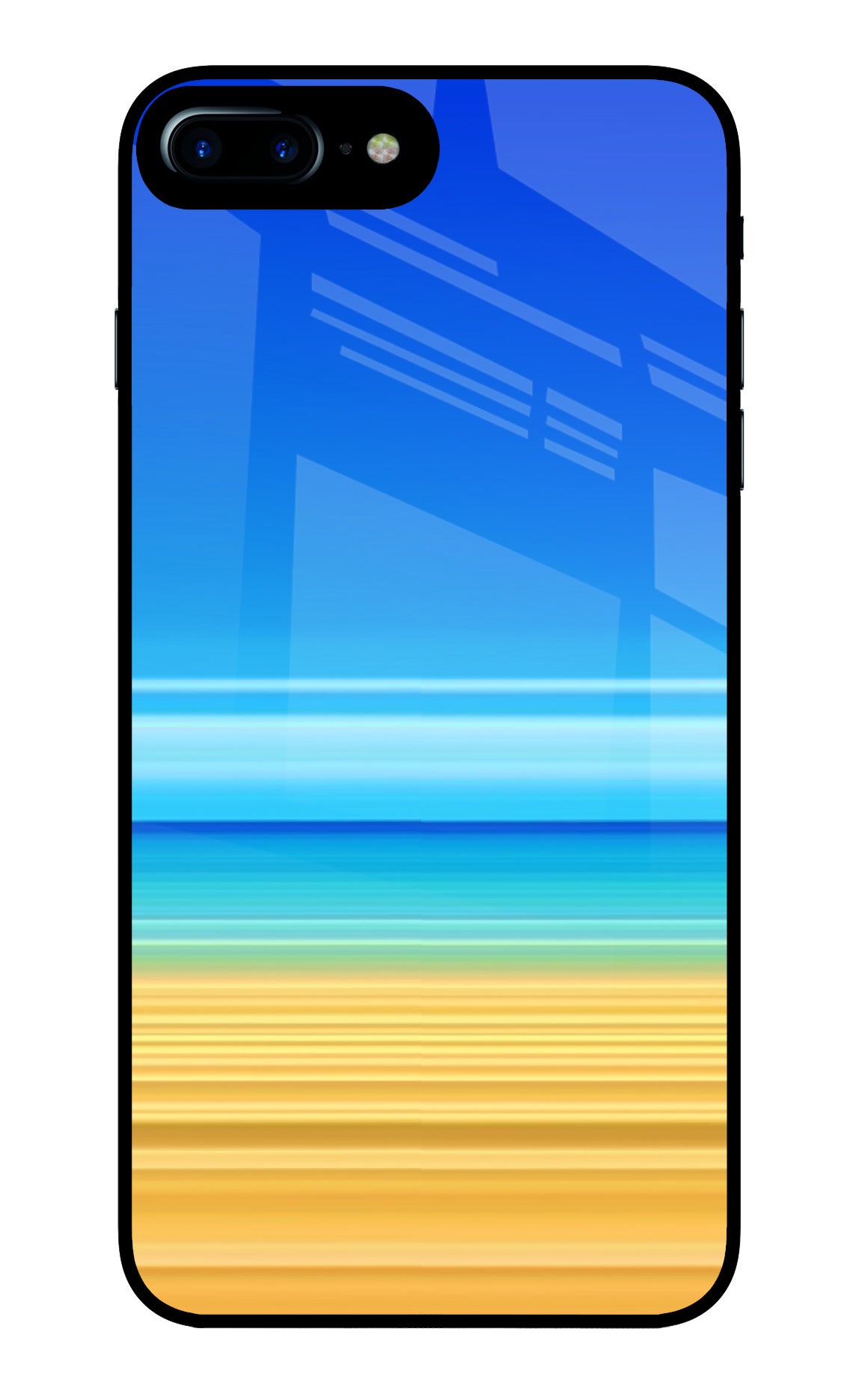 Beach Art iPhone 8 Plus Glass Case