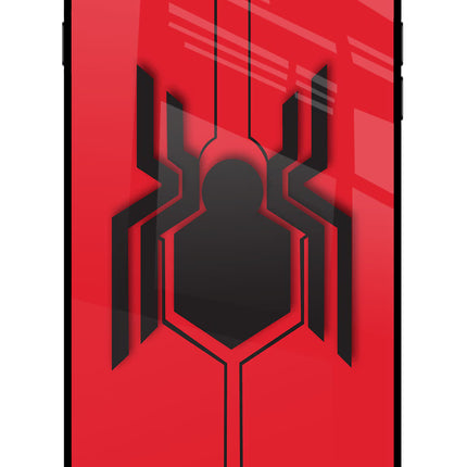 Spider iPhone 8 Plus Glass Case Back Cover by Casekaro