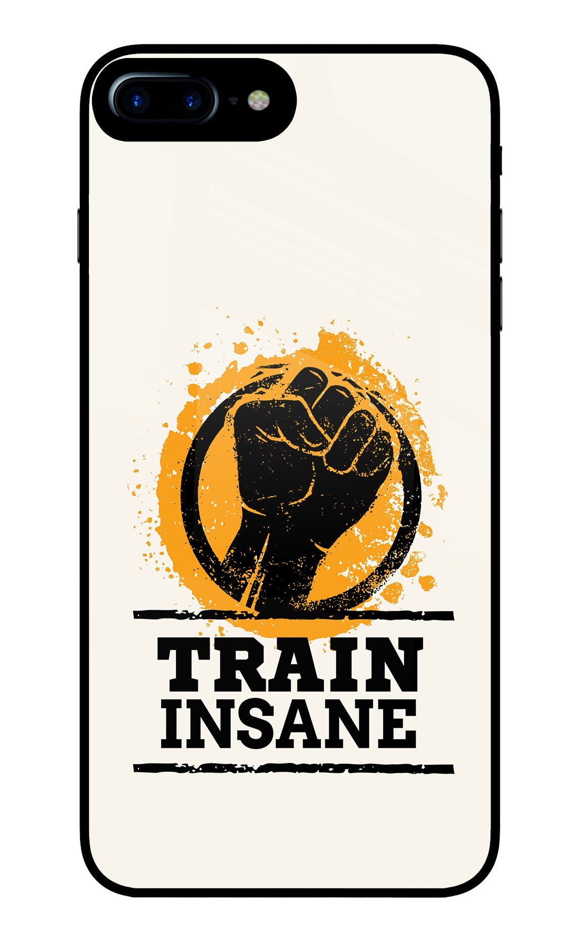 Train Insane iPhone 8 Plus Glass Case