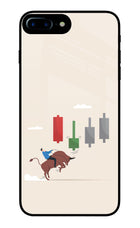 Bull Trading Momentum iPhone 8 Plus Glass Case