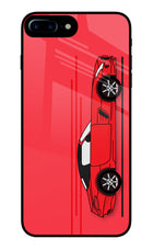 Red Velocity iPhone 8 Plus Glass Case