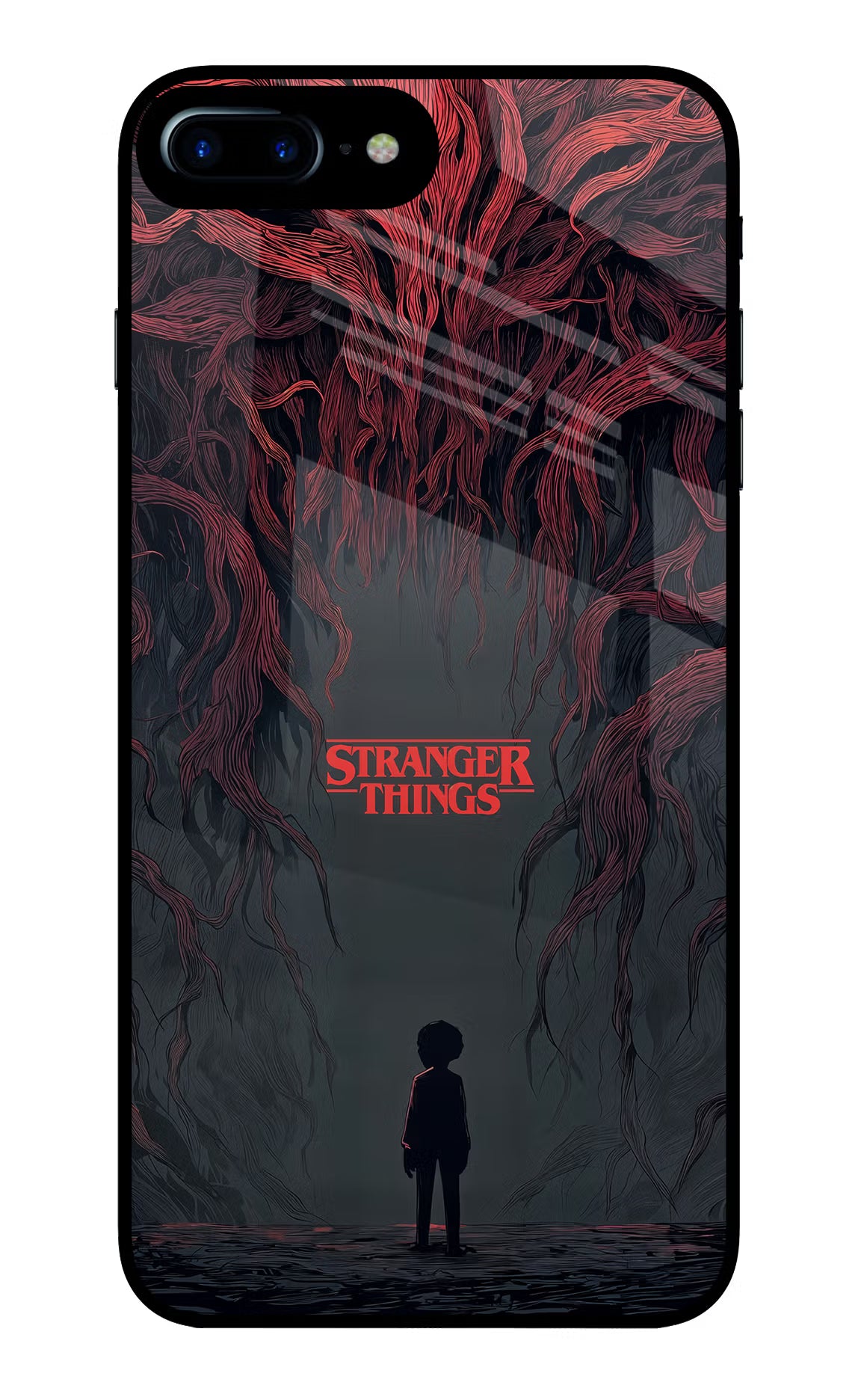 Ordinary Things Dark Side iPhone 8 Plus Glass Case