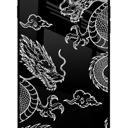 Twin Dragons iPhone 8 Plus Glass Case