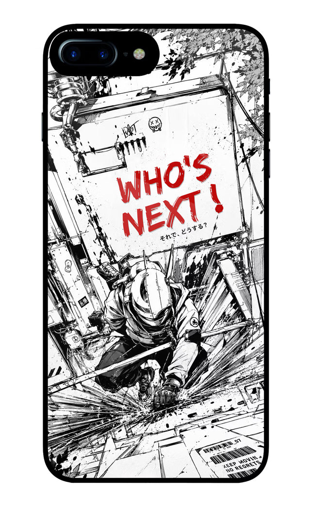 Who's Next iPhone 8 Plus Glass Case