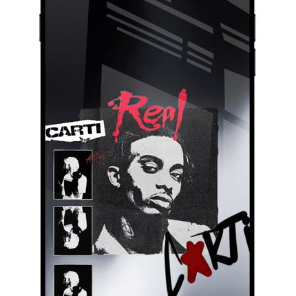 Playboi Carti iPhone 8 Plus Glass Case