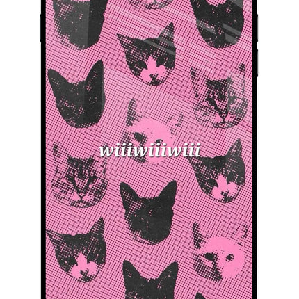 Pink Cats iPhone 8 Plus Glass Case