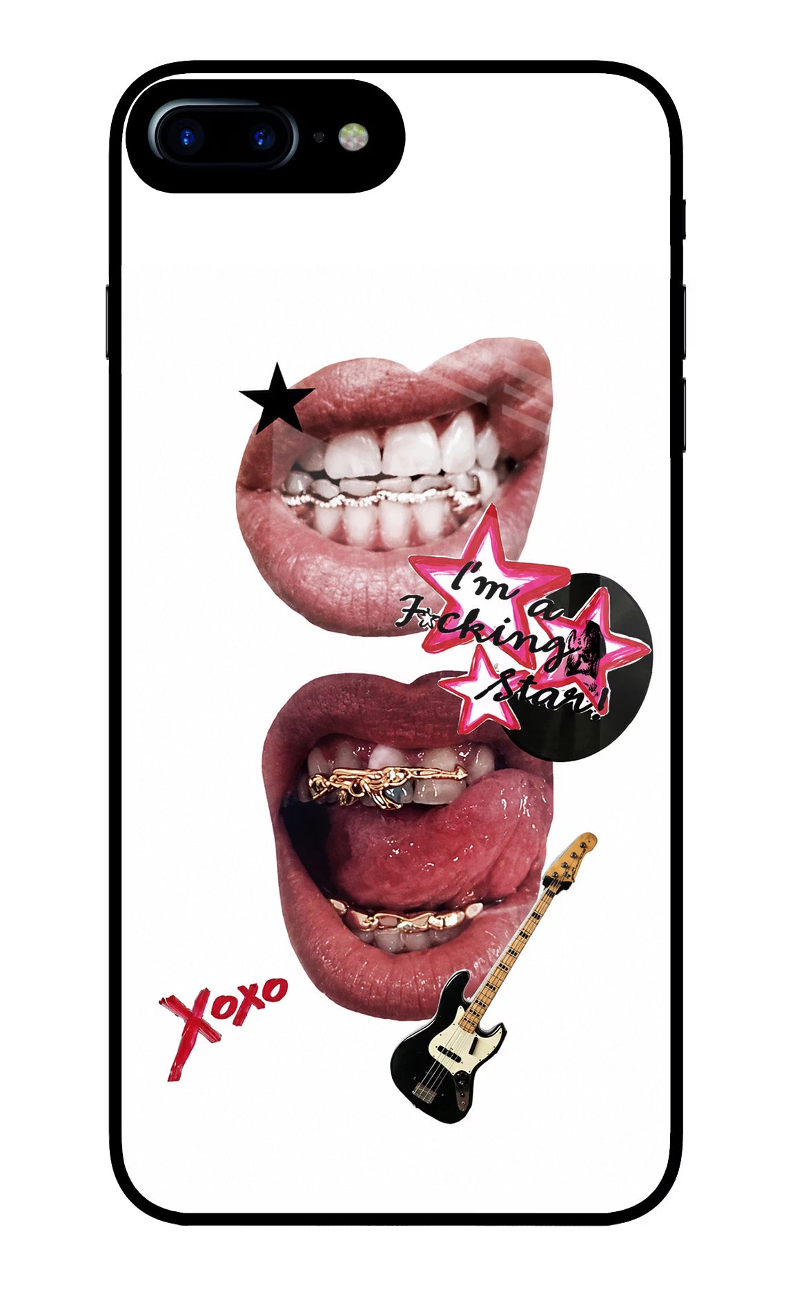 Rockstar iPhone 8 Plus Glass Case