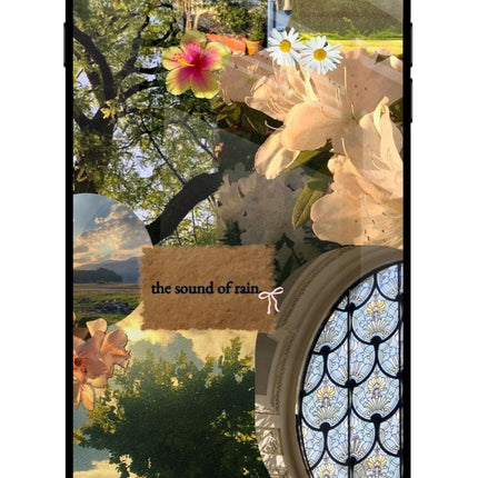 Rain iPhone 8 Plus Glass Case