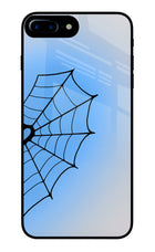 Blue Web iPhone 8 Plus Glass Case