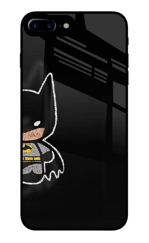 Bat Kitty iPhone 8 Plus Glass Case
