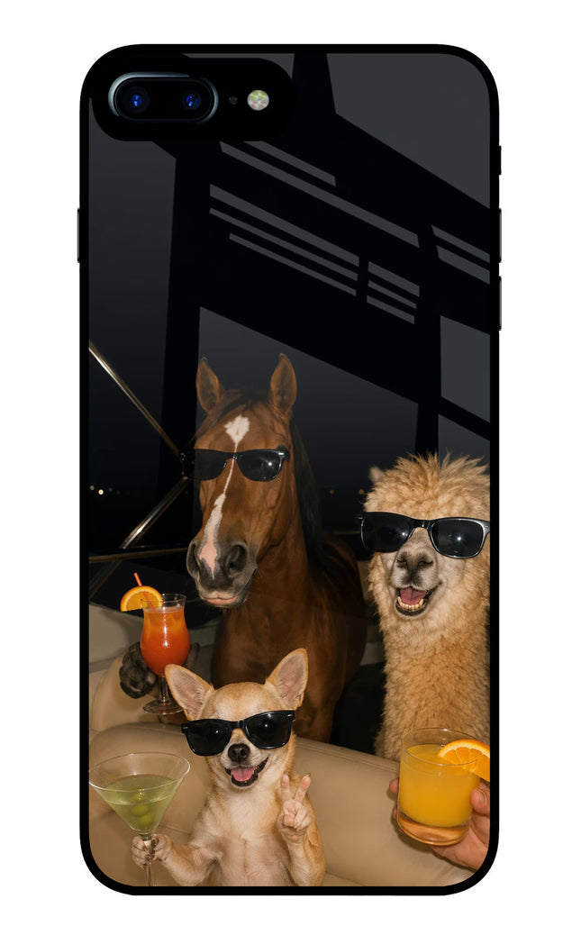 Party Squad iPhone 8 Plus Glass Case