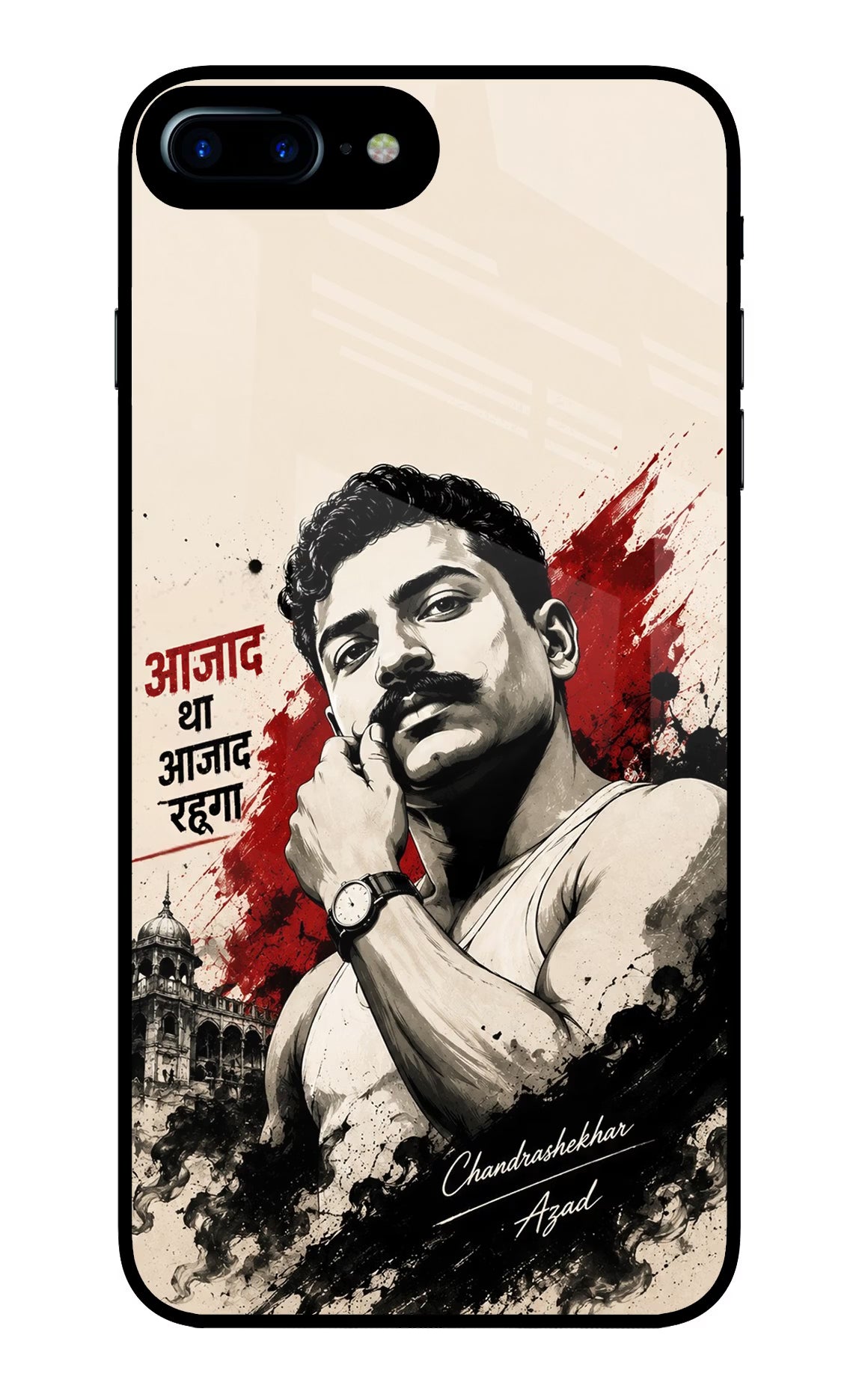 Dr. Ambedkar Visionary iPhone 8 Plus Glass Case