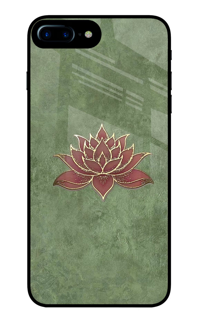Lotus Grace iPhone 8 Plus Glass Case