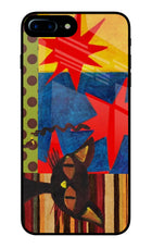 Pop Cat iPhone 8 Plus Glass Case