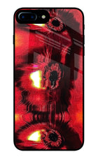 Fire Eye iPhone 8 Plus Glass Case