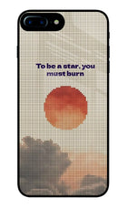 Pixel Sun iPhone 8 Plus Glass Case