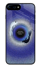 Dark Koi iPhone 8 Plus Glass Case