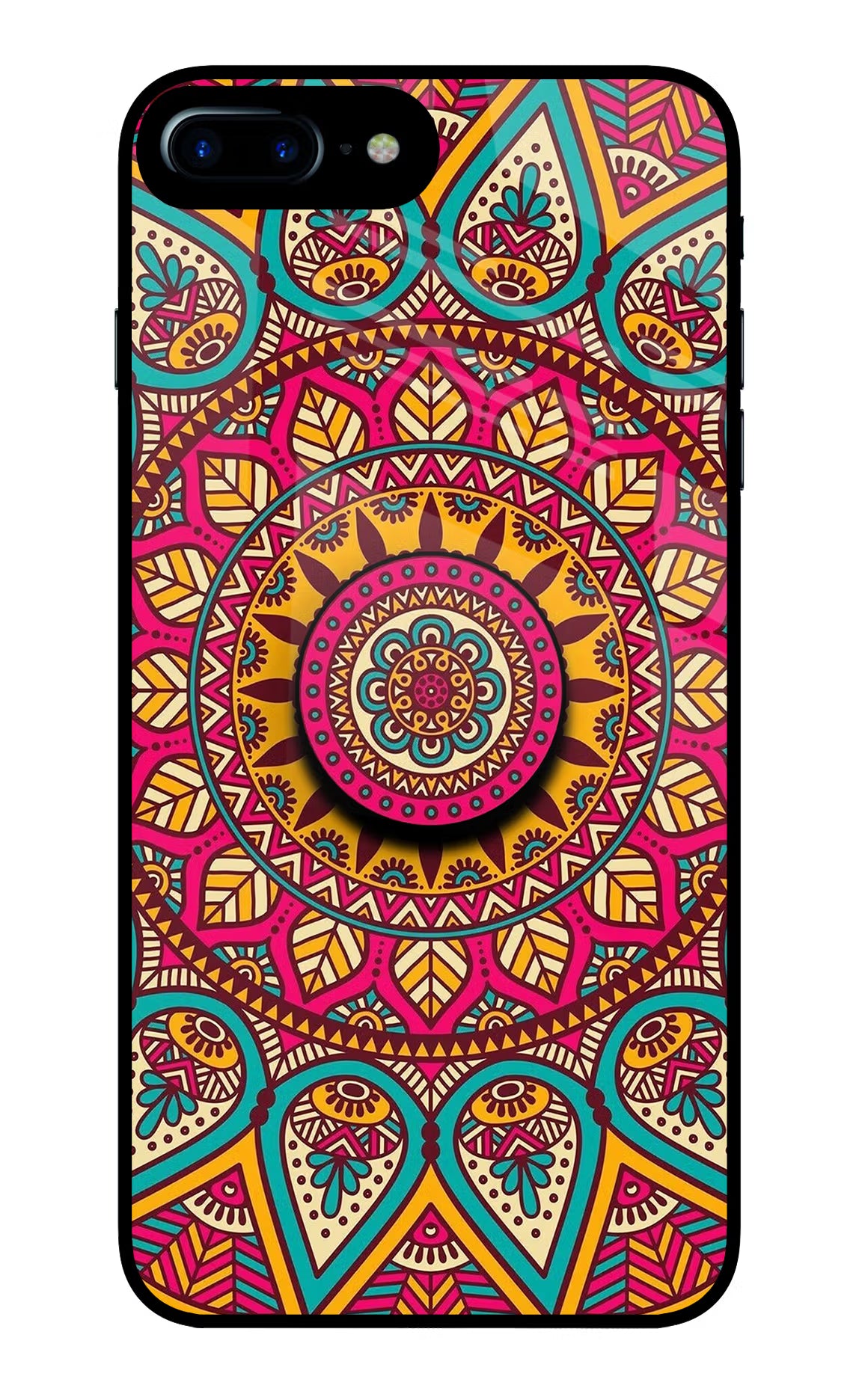 Mandala iPhone 8 Plus Pop Case by Casekaro