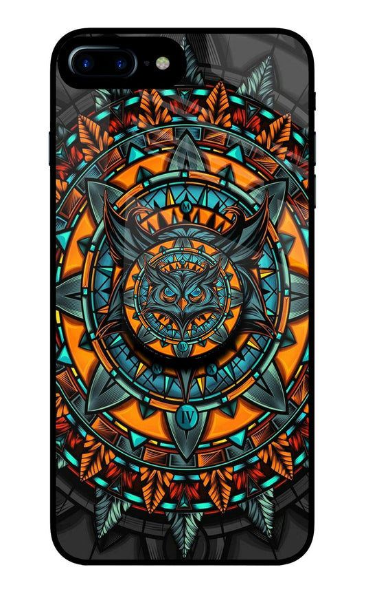 Angry Owl iPhone 8 Plus Glass Case