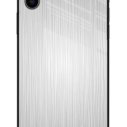 Wooden Grey Texture iPhone X Glass Case