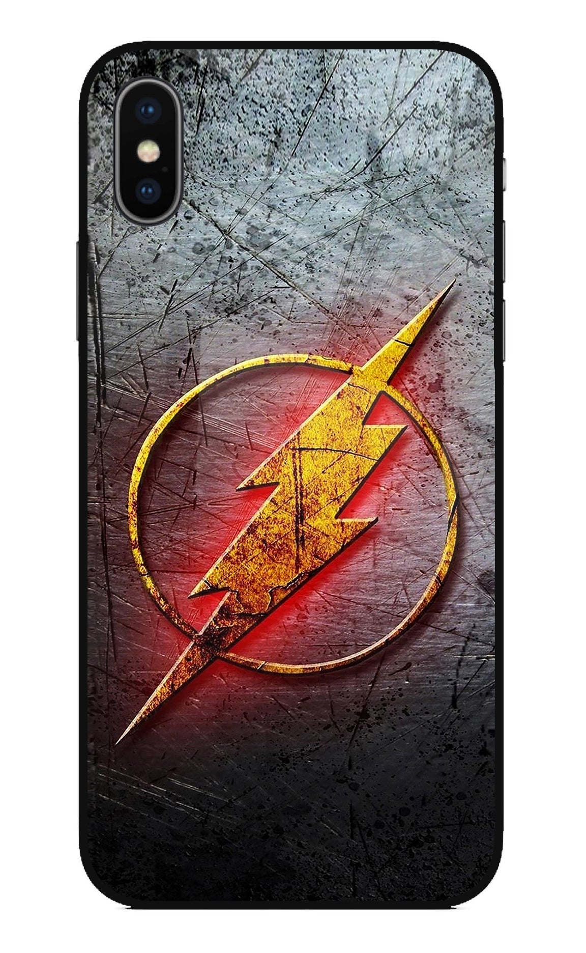 Flash iPhone X Glass Case