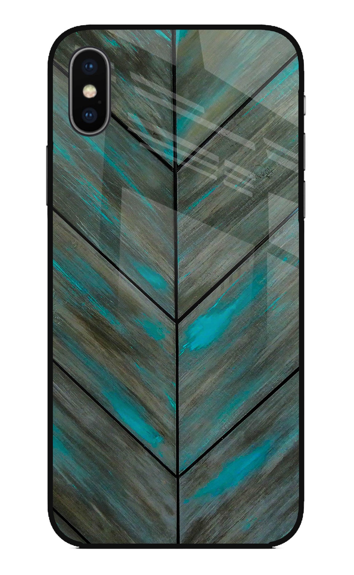 Pattern iPhone X Glass Case