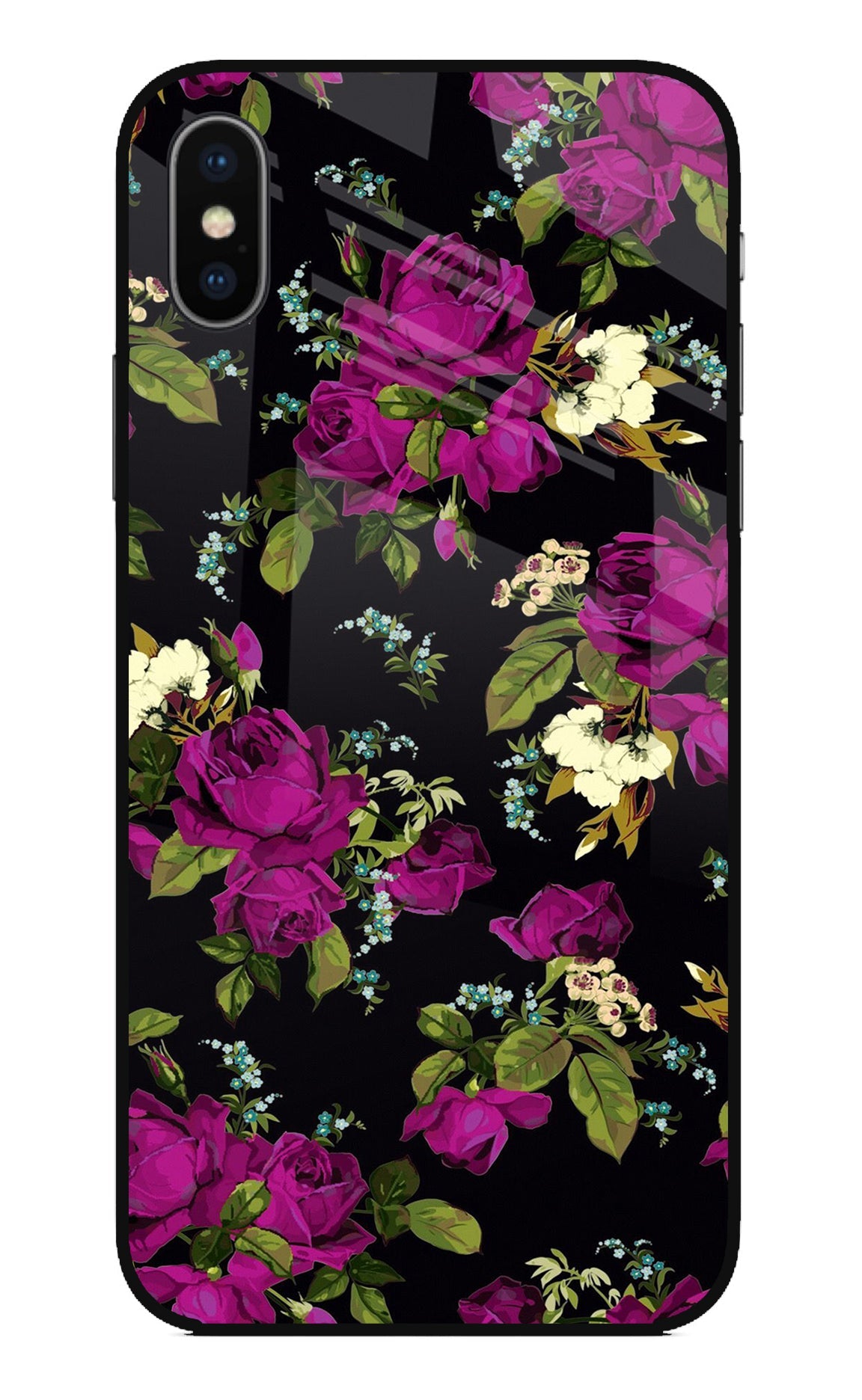 Flowers iPhone X Back Cover