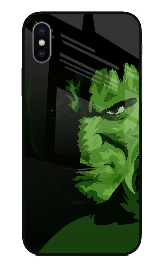 HULK iPhone X Glass Case