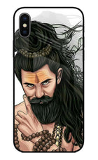 Mahadev iPhone X Glass Case