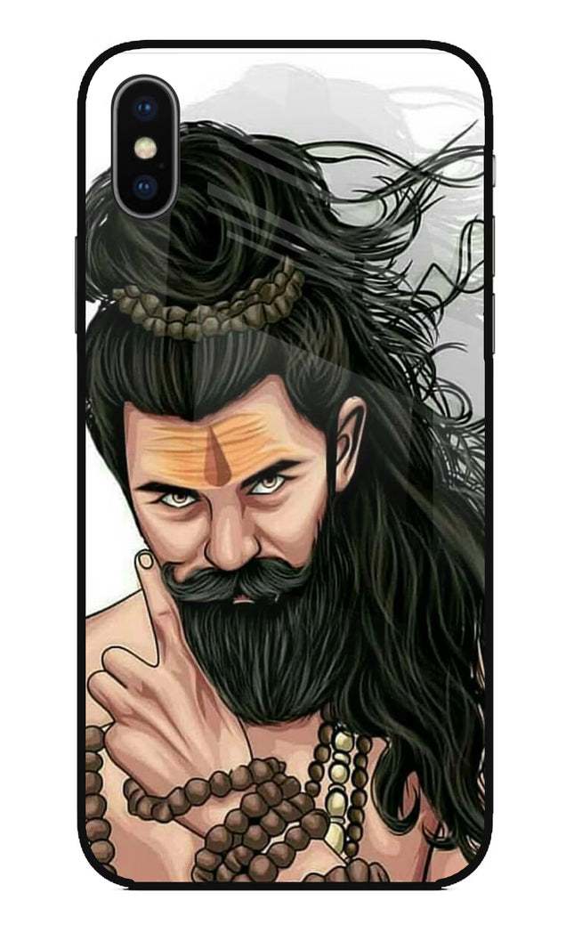 Mahadev iPhone X Glass Case