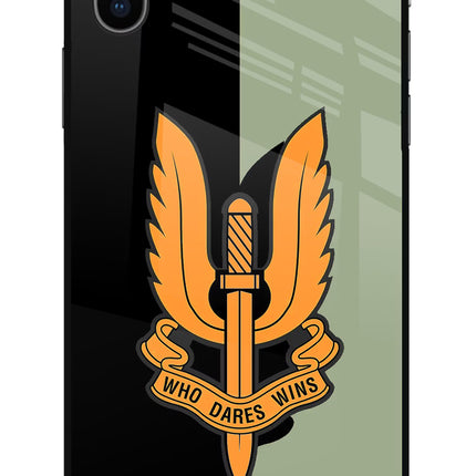 Balidan Logo iPhone X Glass Case