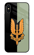 Balidan Logo iPhone X Glass Case