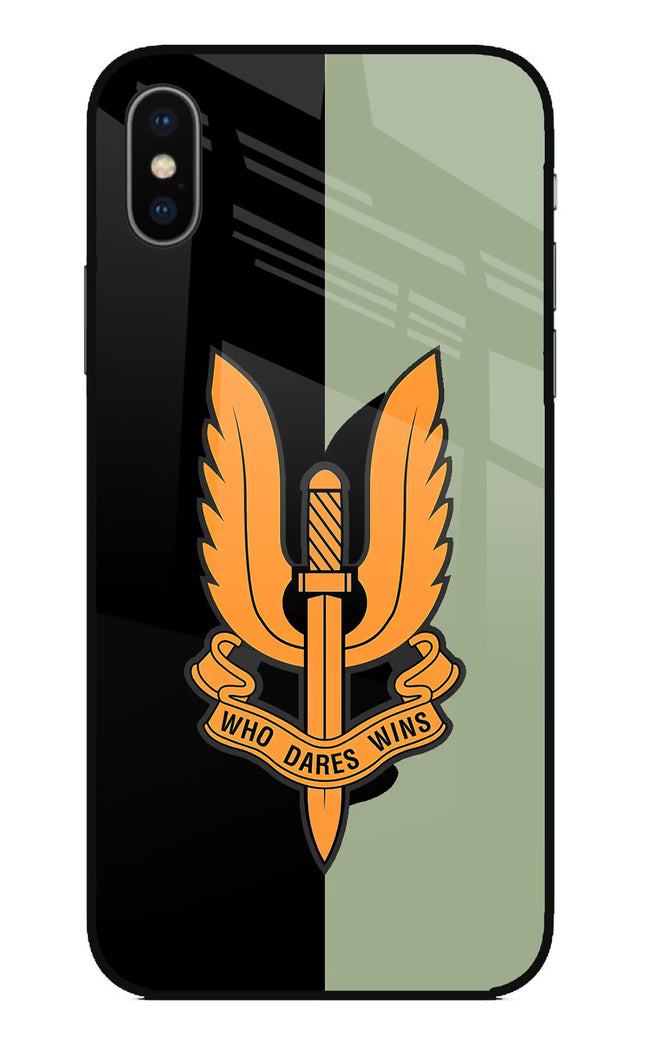 Balidan Logo iPhone X Glass Case