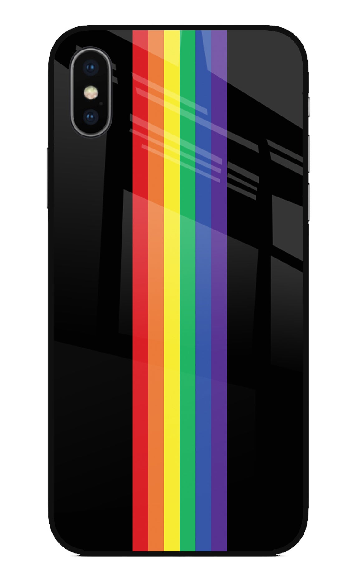 Pride iPhone X Glass Case