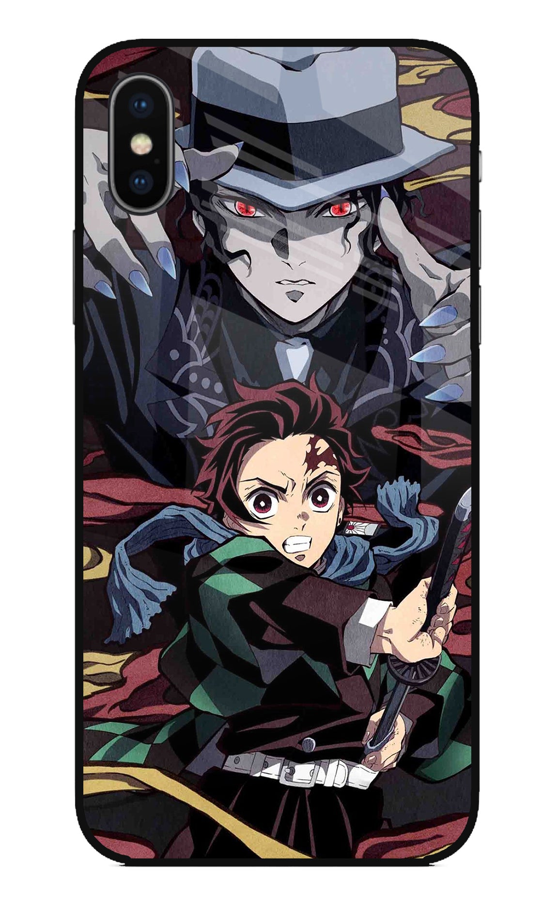 Demon Slayer iPhone X Glass Case