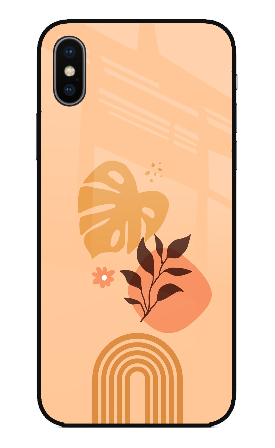 Bohemian Art iPhone X Glass Case