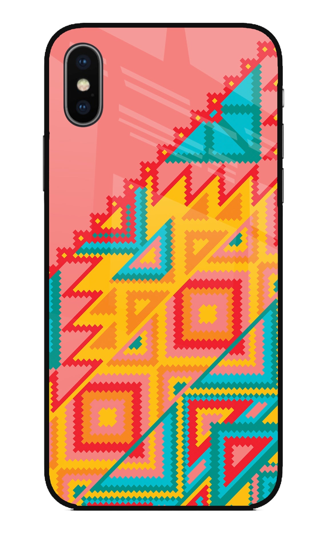 Aztec Tribal iPhone X Back Cover