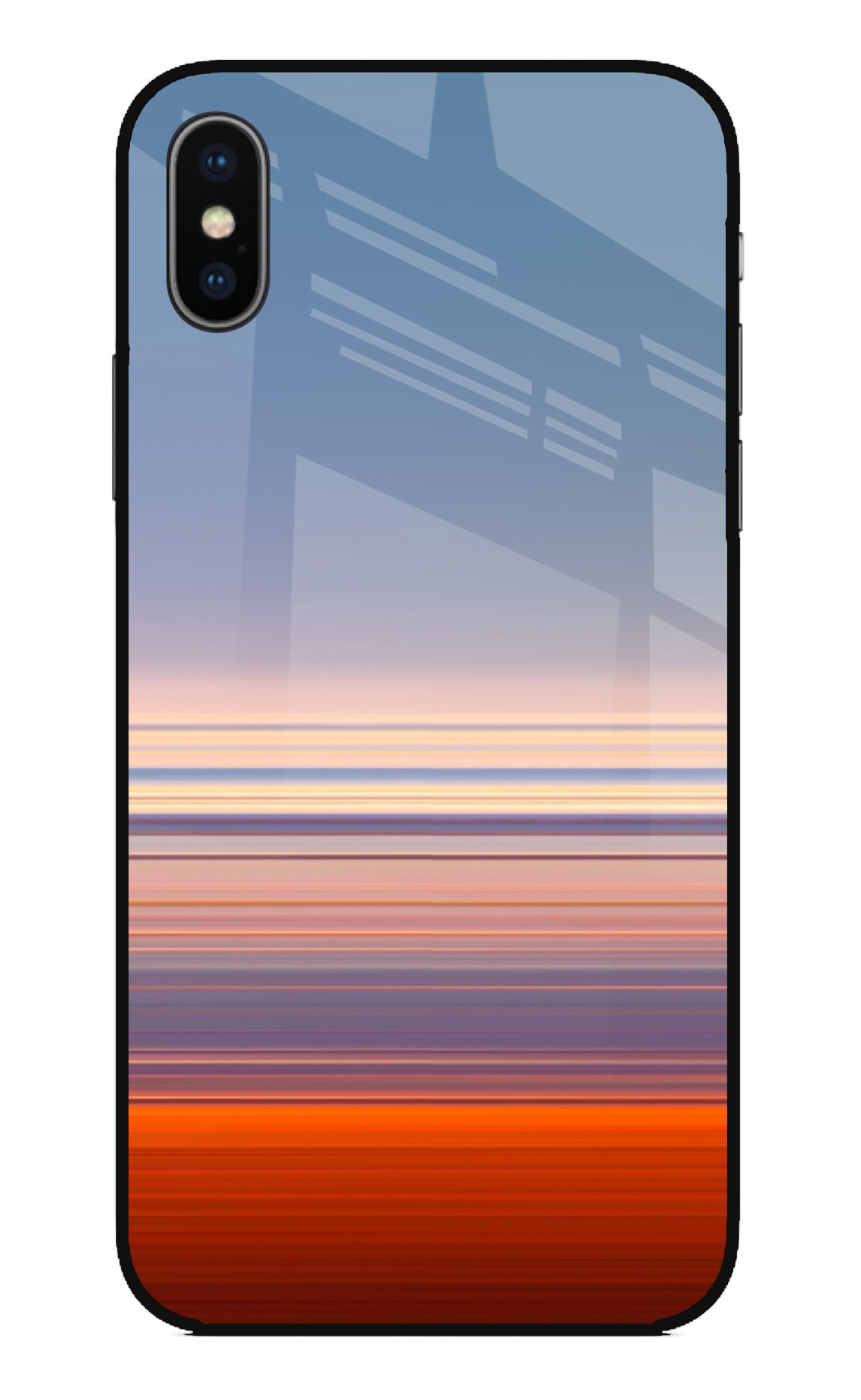 Morning Colors iPhone X Glass Case