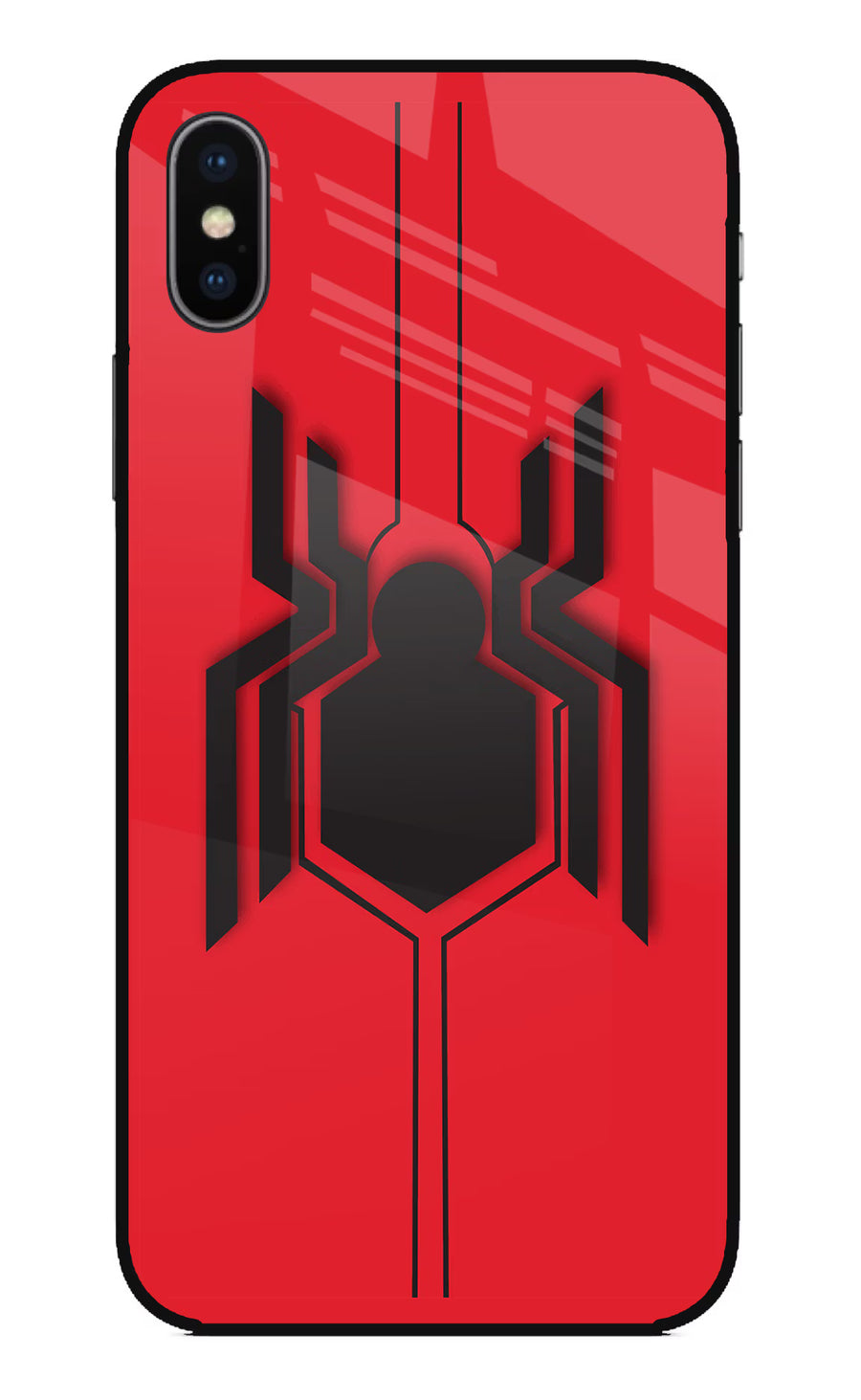 Spider iPhone X Back Cover, Glass case