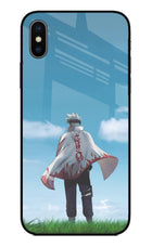 Kakashi iPhone X Glass Case Back Cover by Casekaro