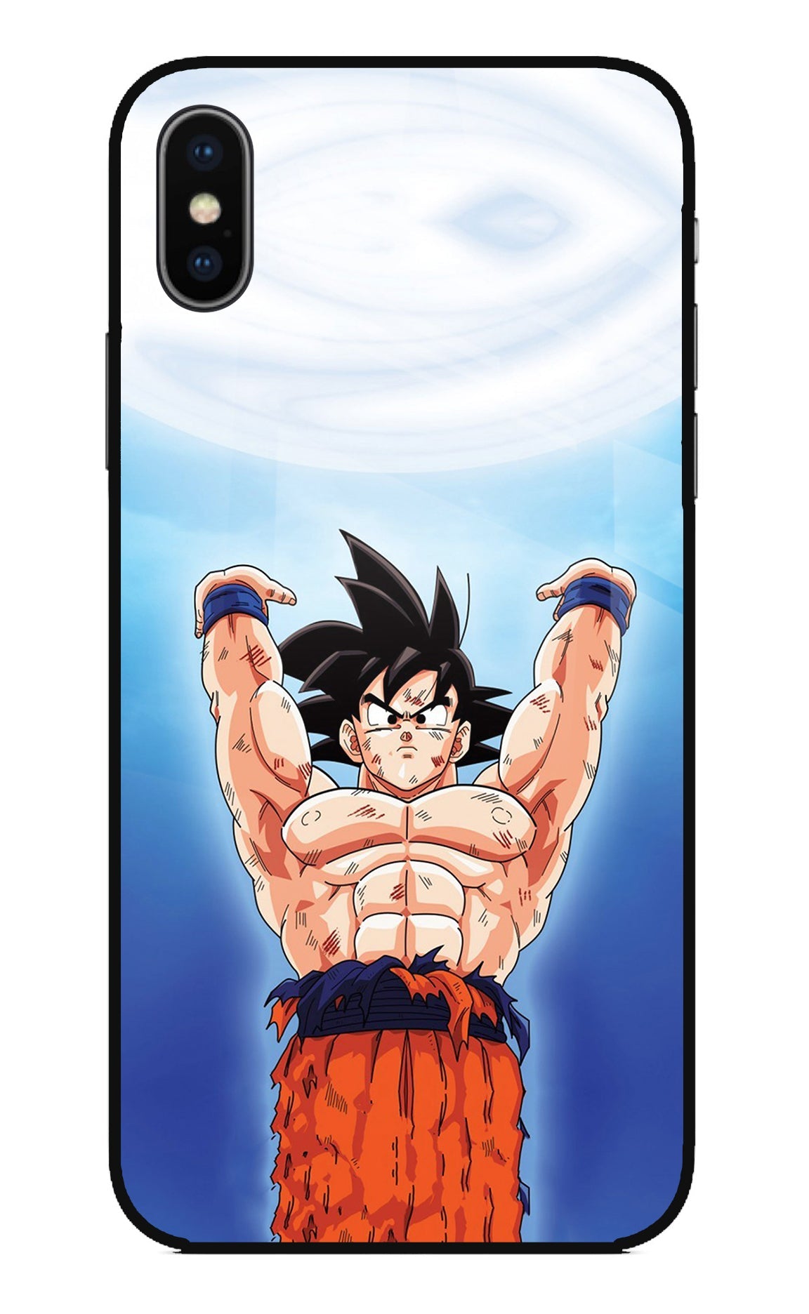 Goku Power iPhone X Back Cover