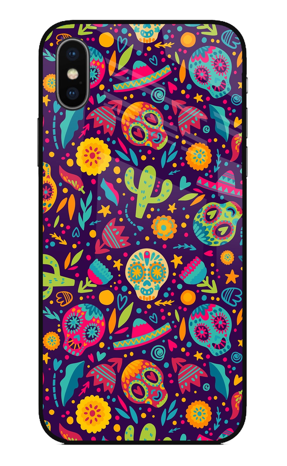 Mexican Design iPhone X Back Cover