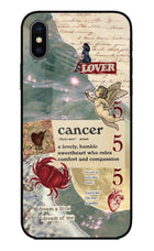 Cancer Zodiac iPhone X Glass Case