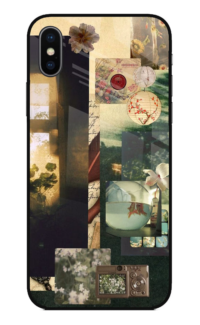 Summer iPhone X Glass Case