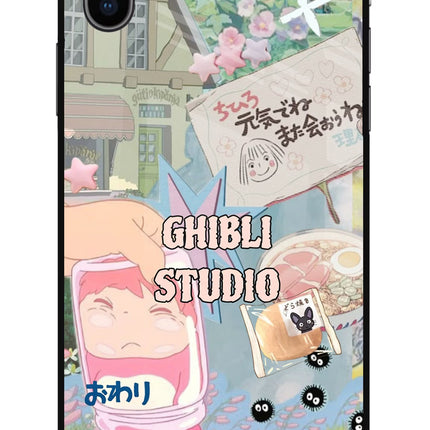 Studio Ghibli iPhone X Glass Case