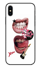Rockstar iPhone X Glass Case